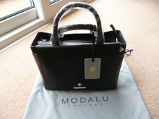 Modalu Black Leather Bess Tote