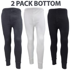 2 Pack Mens Long Johns Thermal