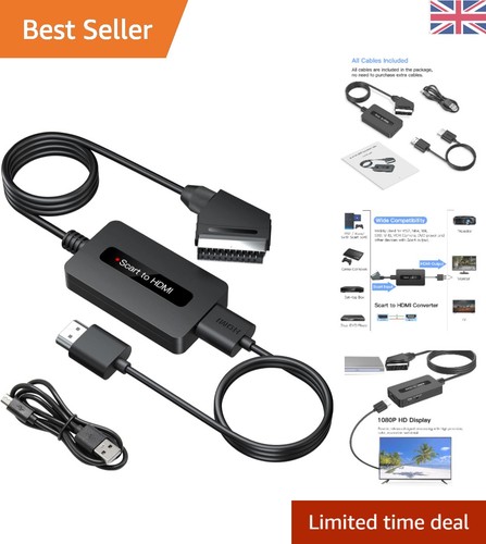 Scart hdmi converter for - scart,