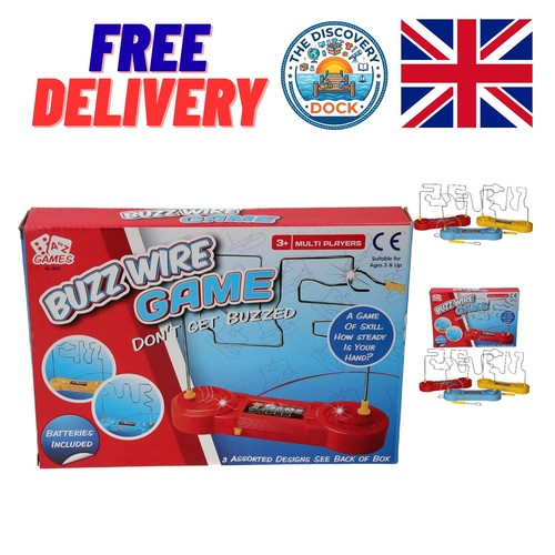 Educational buzz wire game - buzz,