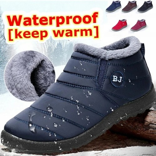 Mens faux fur lined snow - mens,