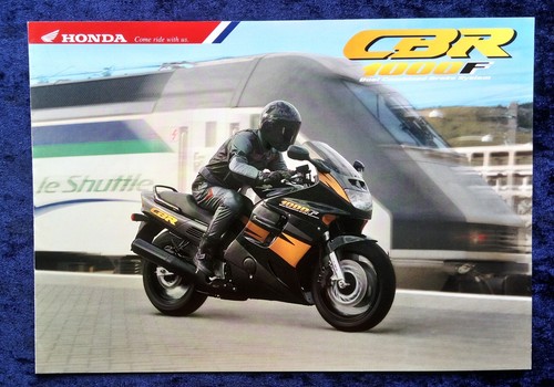 Honda cbr 1000 brochure - cbr, f,