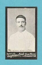 FOOTBALL - SINGLETON & COLE - FOOTBALLER  -  MORRIS OF DERBY COUNTY      (REPRO)