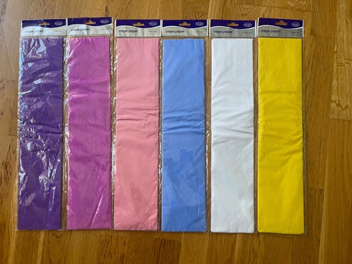 Crepe paper bundle - paper, colours