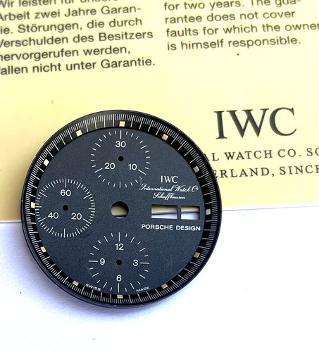 Iwc dial for valjoux 7750 - dial,