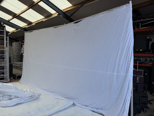 White starcloth - 3m,