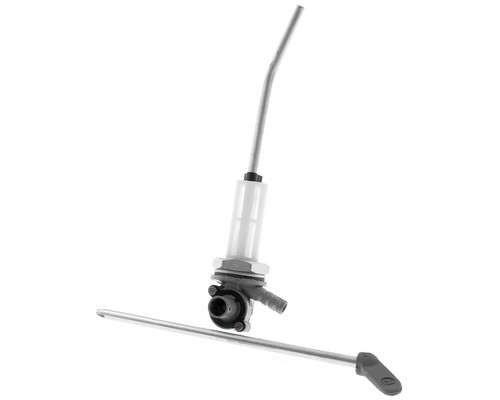 Fuel tap with lever for - fuel,