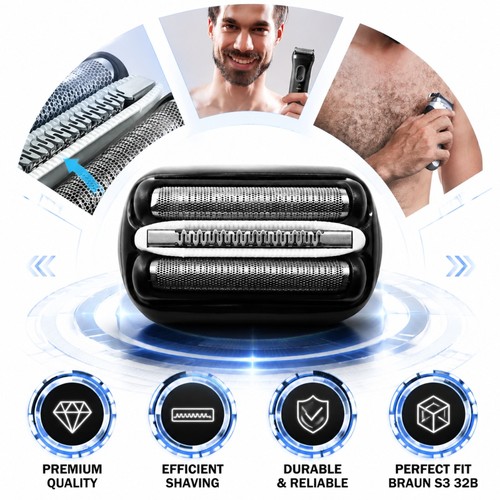 Electric shaver foil head for - electric,