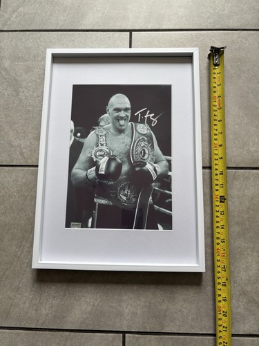 Tyson fury signed photo - fury,