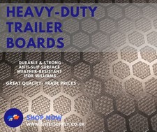 Buffalo Board 8x4 Black Hex