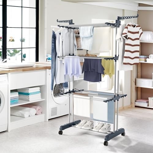 Tier foldable clothes - 4, airer