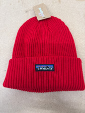 Patagonia Red Unisex Beanie