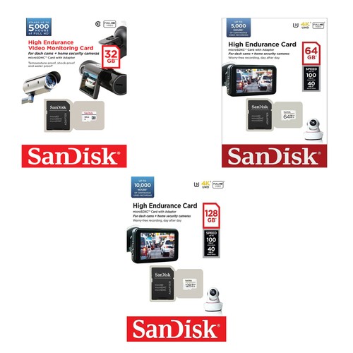 Sandisk high endurance card - high,