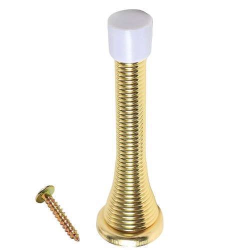 Spring door stops - stops, brass