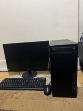 Gaming Pc Set Up Bundle-i7- 120gb Ssd- 1tb Hdd- Gt 710