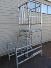 Zip up aluminium scaffold podium/platform.