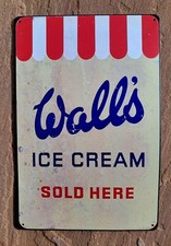 Walls Ice Cream Vintage Metal
