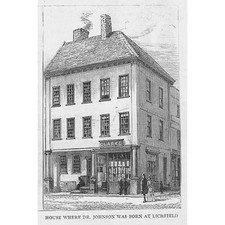 LICHFIELD House where Dr