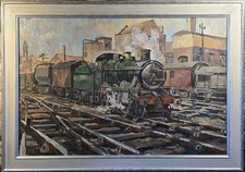 Large Framed And Signed Oil