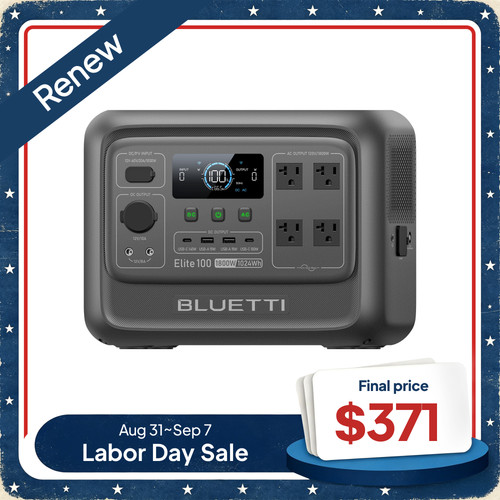 Bluetti elite 100 1024wh - elite,