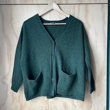 Women's COS forest green wool