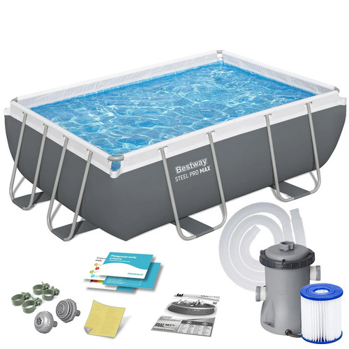 Bestway swimming pool steel - bestway,