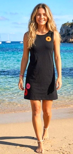 Pygmees designer black - black, pink