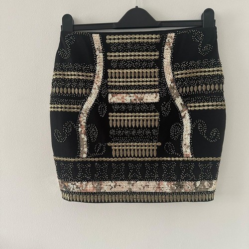 Tenki black skirt mini - skirt,