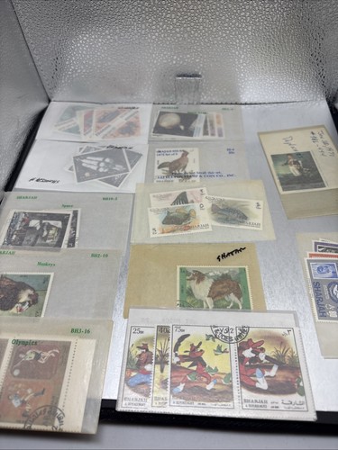 Lot vintage stamp - of,