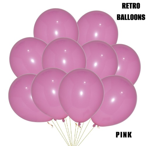 100x retro balloons helium - retro,