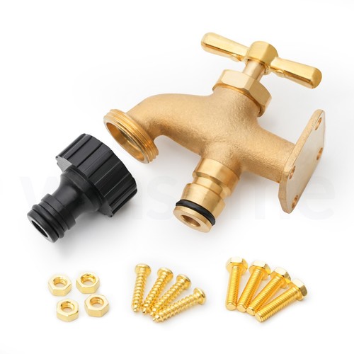 Solid brass anywhere tap - brass,