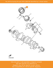 YAMAHA Piston Ring Set (std)