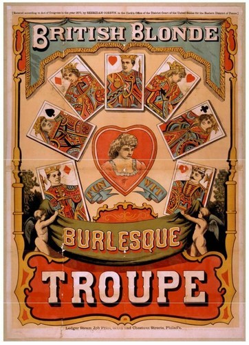 Vintage burlesque troupe - vintage,