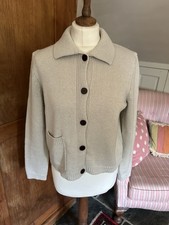 Toast Wool Cotton Cardigan Size S