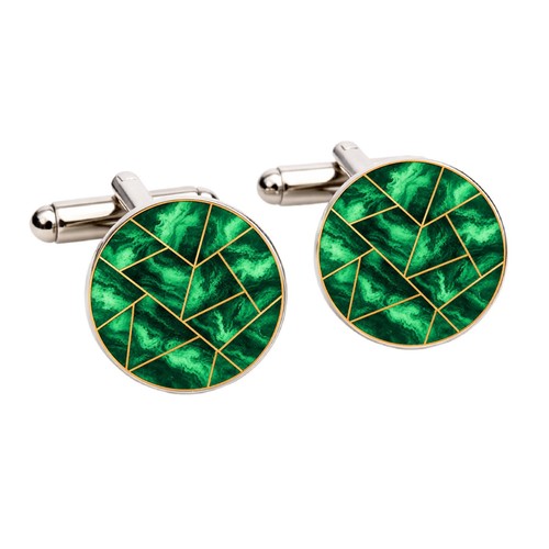 Emerald green geometric - emerald,