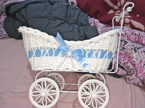 Small wicker baby - small, hamper