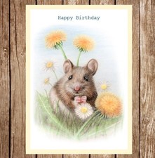 HANDMADE BIRTHDAY CARD Field