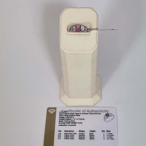 Gemporia mystic pink topaz - pink, &