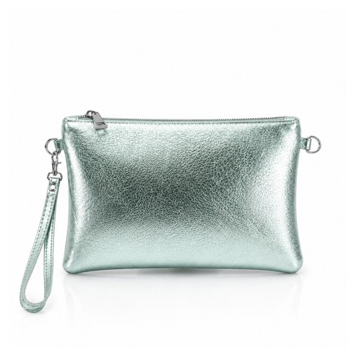 Ladies women metallic clutch - women's,