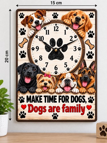 Dog wall clock animal - dog, clock.