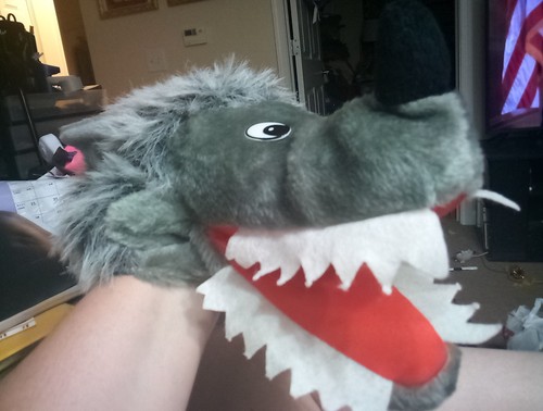 Big bad wolf hat - wolf, adult