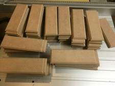 10 x MDF wooden Plaques