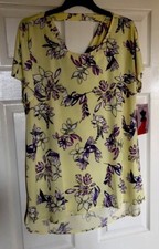 BNWT QVC NINA LEONARD LEMON