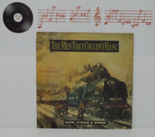 The Men They Couldn’t Hang Rain, Steam & Speed 12” Single A1 B1 Pressing - NM
