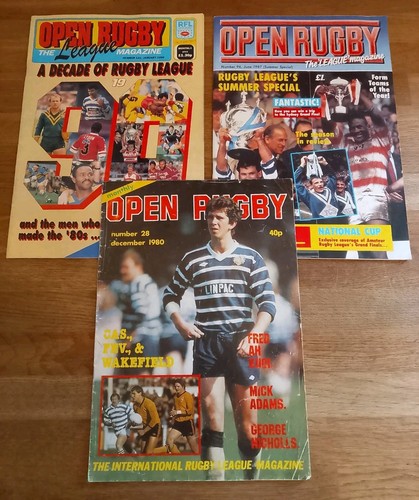 Magazines open rugby - magazines,