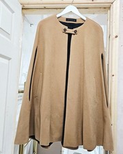 Zara Italian Wool Cape/ Poncho