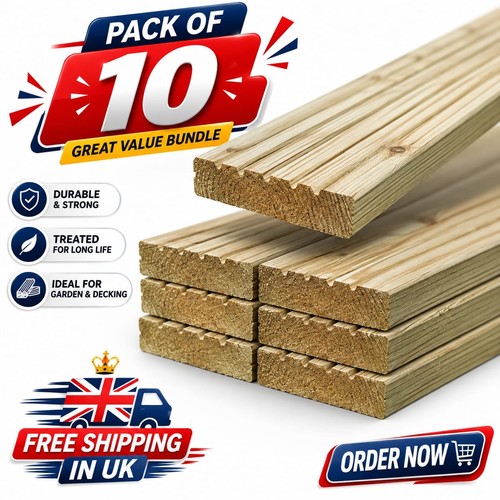 10x pressure treated softwood - pressure,