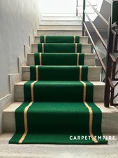 Wool Stair Runner Rug Forest