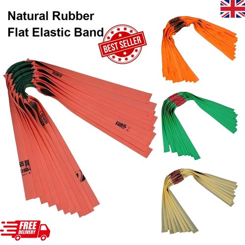 Flat rubber bands slingshot - 5,