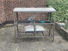 Metal Framed Fish Tank And Stand Unfinished Project